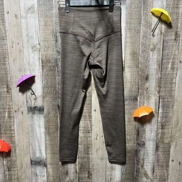 ATHLETA ELATION SPACE DYE 7/8 TIGHT COFFEE HOUSE BROWN - Picture 3 of 7